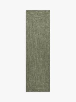 John Lewis Braided PET Indoor/Outdoor Rug - view 2, Green