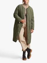 Four Seasons Quilted Trench Coat