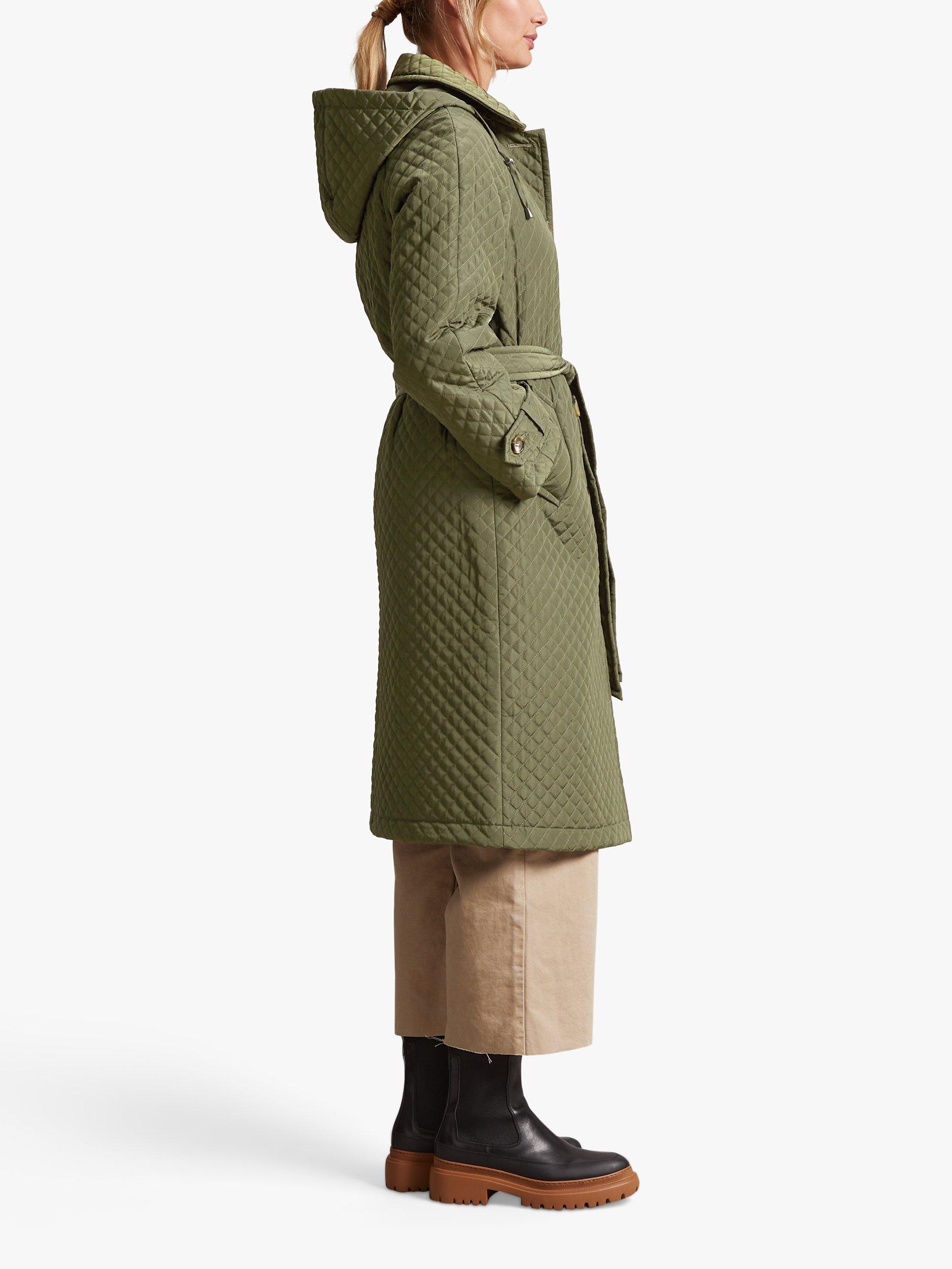 Four Seasons Quilted Trench Coat