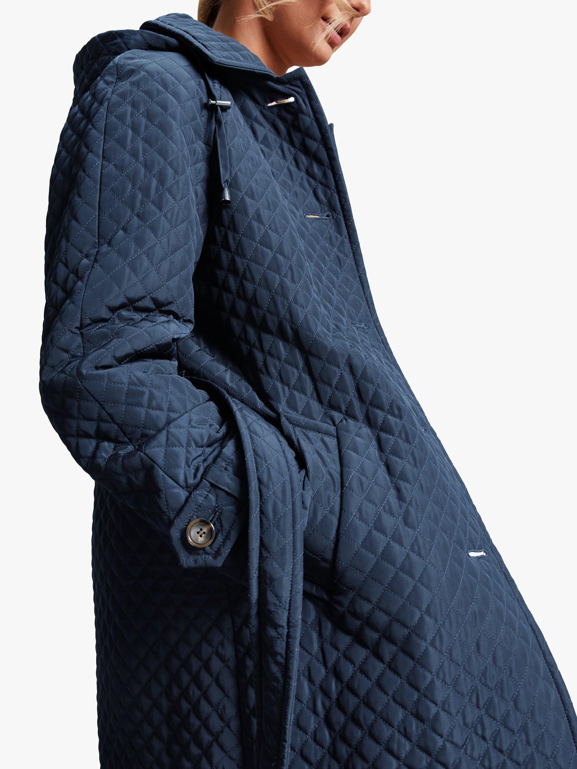 Quilted trench hotsell