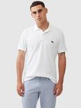 Rodd & Gunn The Gunn Cotton Slim Fit Short Sleeve Polo Shirt, Coconut