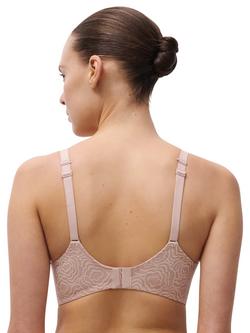 Chantelle C Jolie Memory Foam T-Shirt Bra - view 2, Dusky Pink