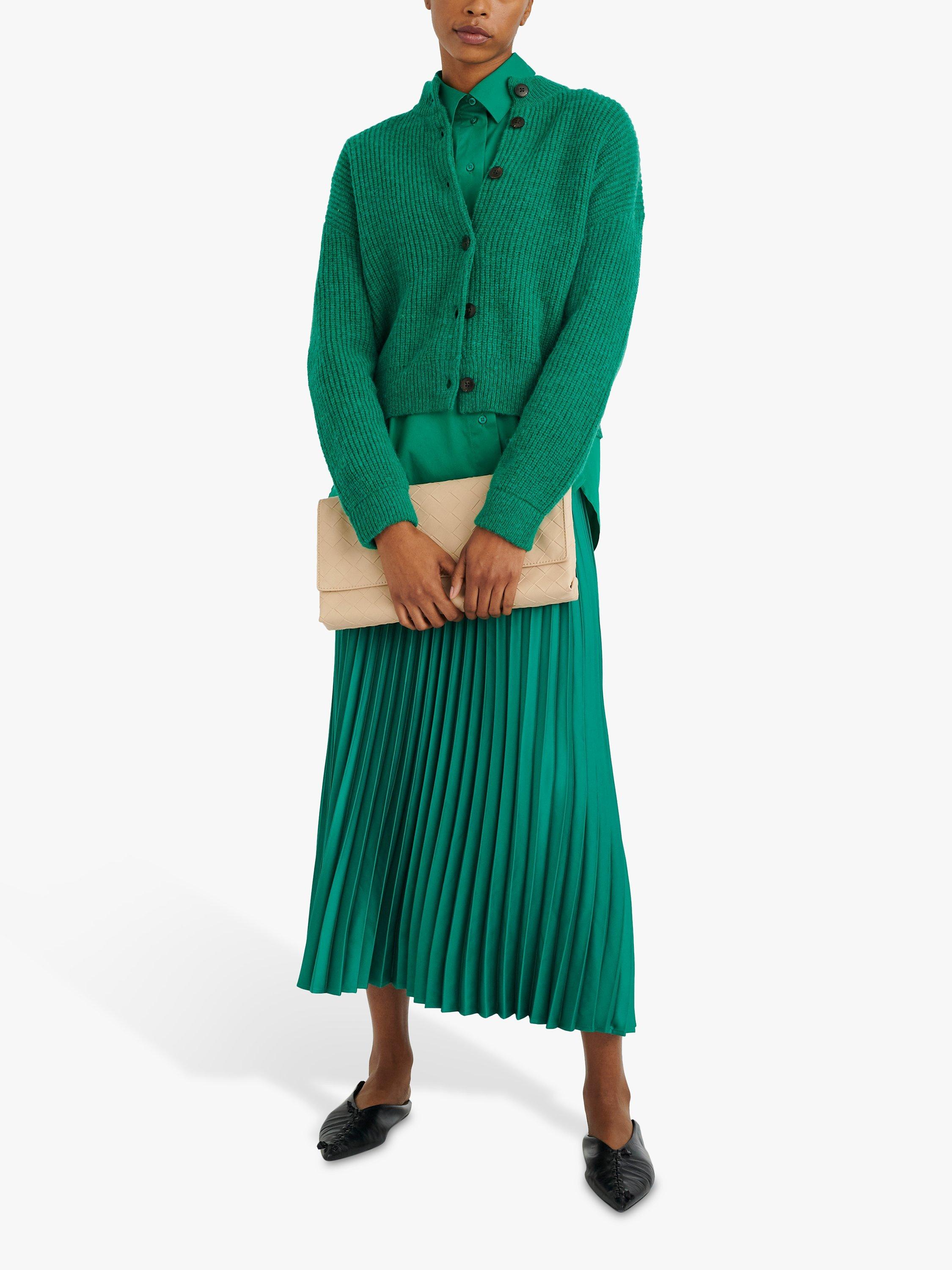 InWear Josef Wool Blend Cardigan, Green