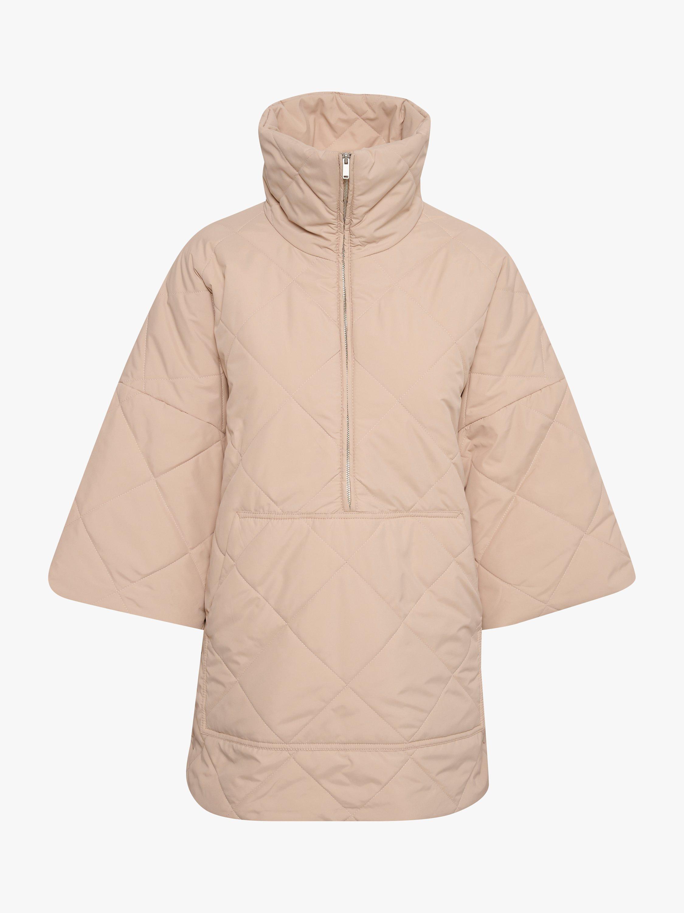 InWear Jasmine Quilted Anorak Jacket, Sandstone, XS-S