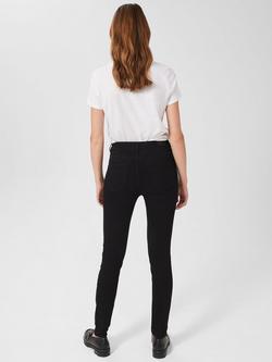 Hobbs Gia Skinny Jeans, Black - view 2, Black