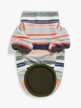 John Lewis Striped Dog Jumper, Multi