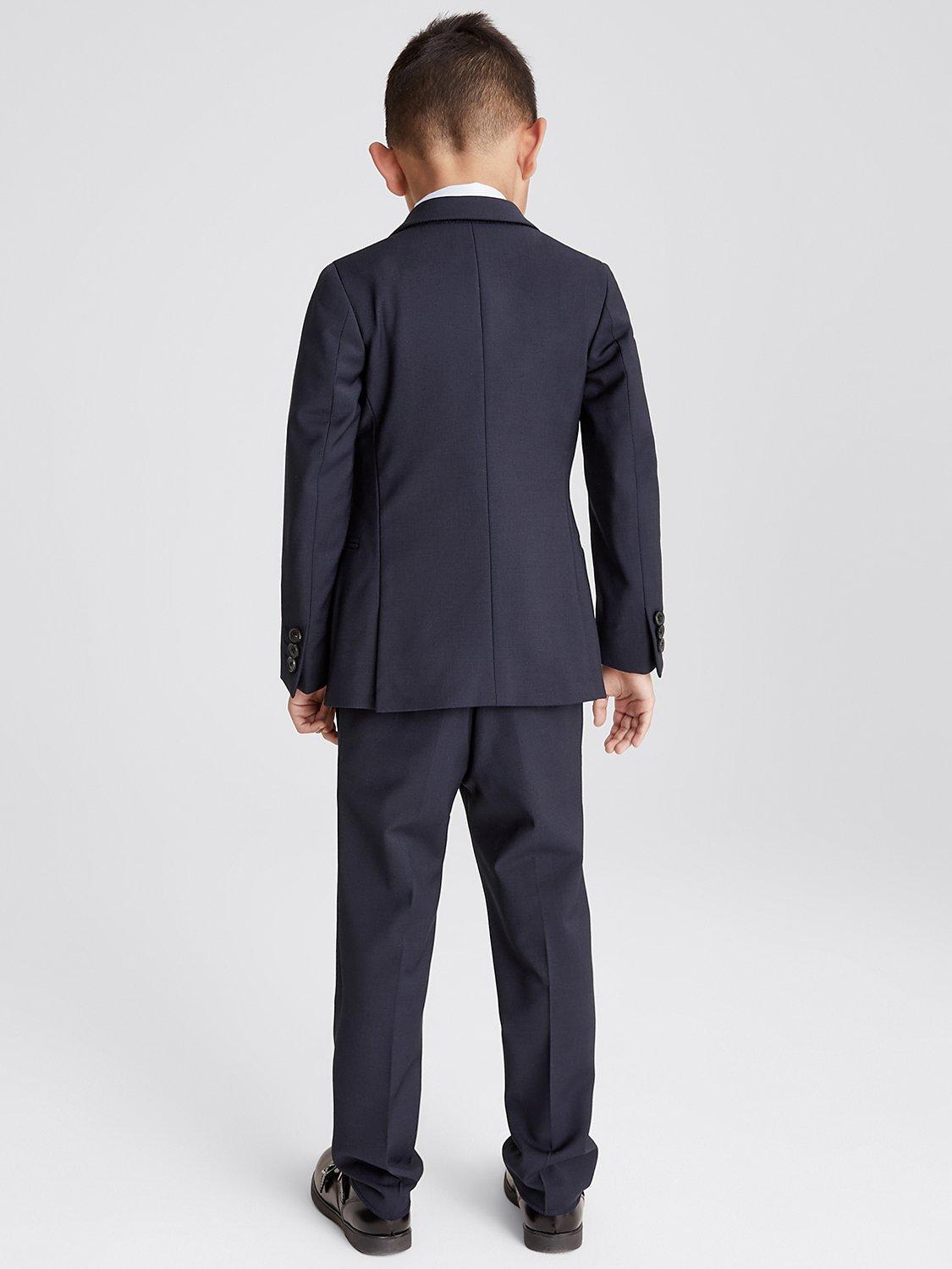 Product image 2 of 5, which shows Reiss Kids' Hope Modern Fit Blazer, Navy, 4-5 years
