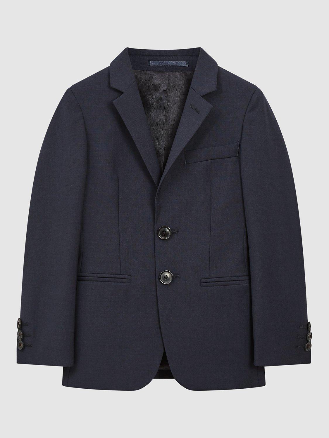 Product image 4 of 5, which shows Reiss Kids' Hope Modern Fit Blazer, Navy, 4-5 years