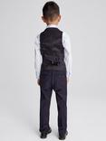 Reiss Kids' Hope Modern Fit Travel Waistcoat, Navy