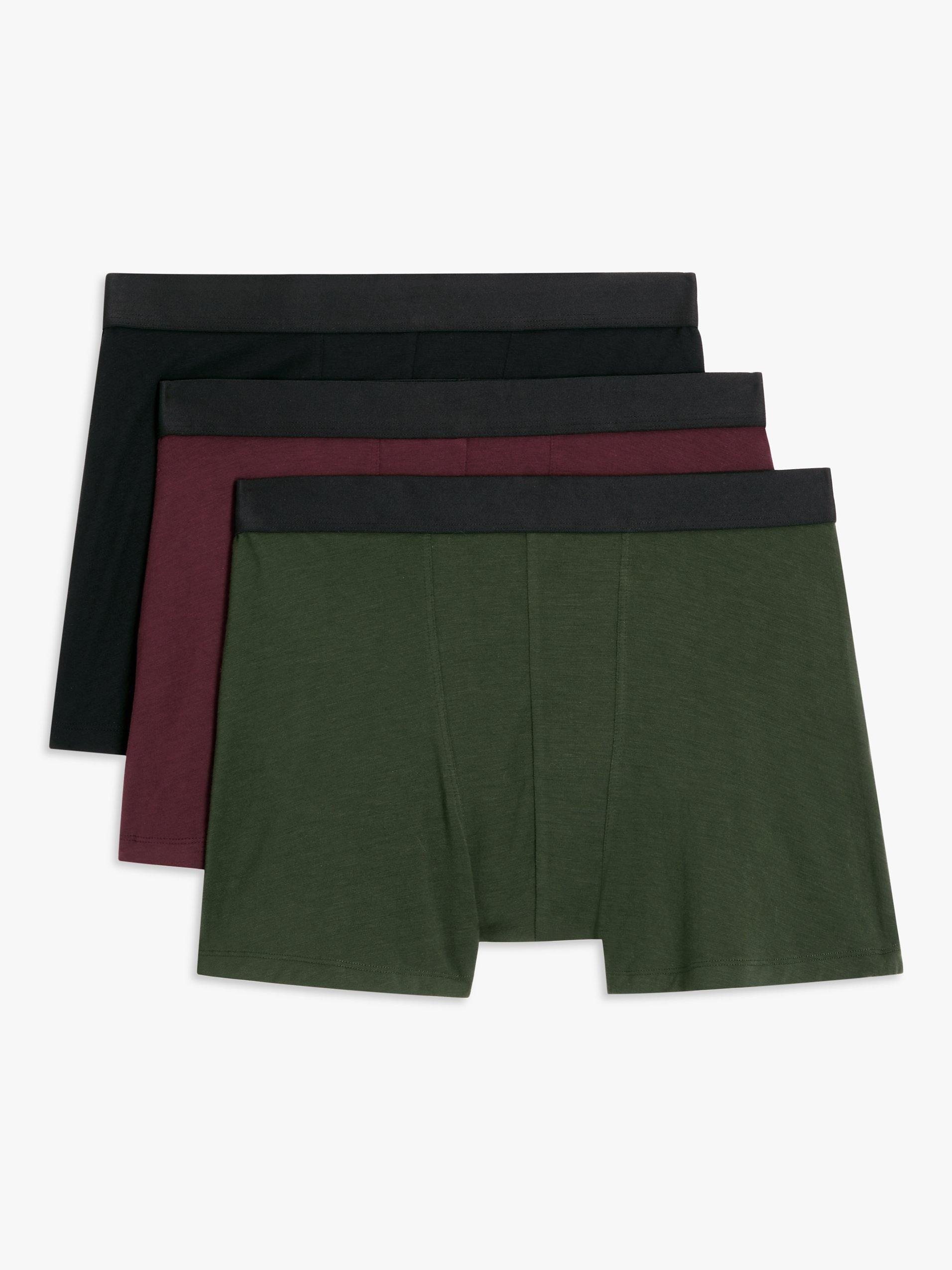 John Lewis Premium Ultra Soft Modal Trunks, Pack of 3