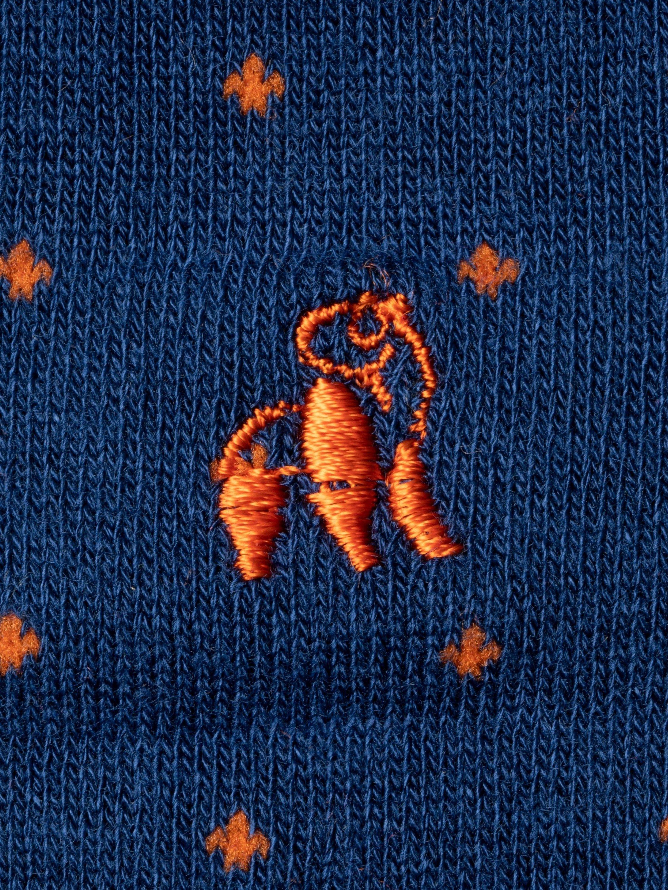 Product image 3 of 9, which shows Swole Panda Spots & Stripes Comfort Cuff Bamboo Socks, Pack of 4, Multi, 7-11