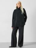 HUSH Cashmere Chunky Roll Neck Jumper