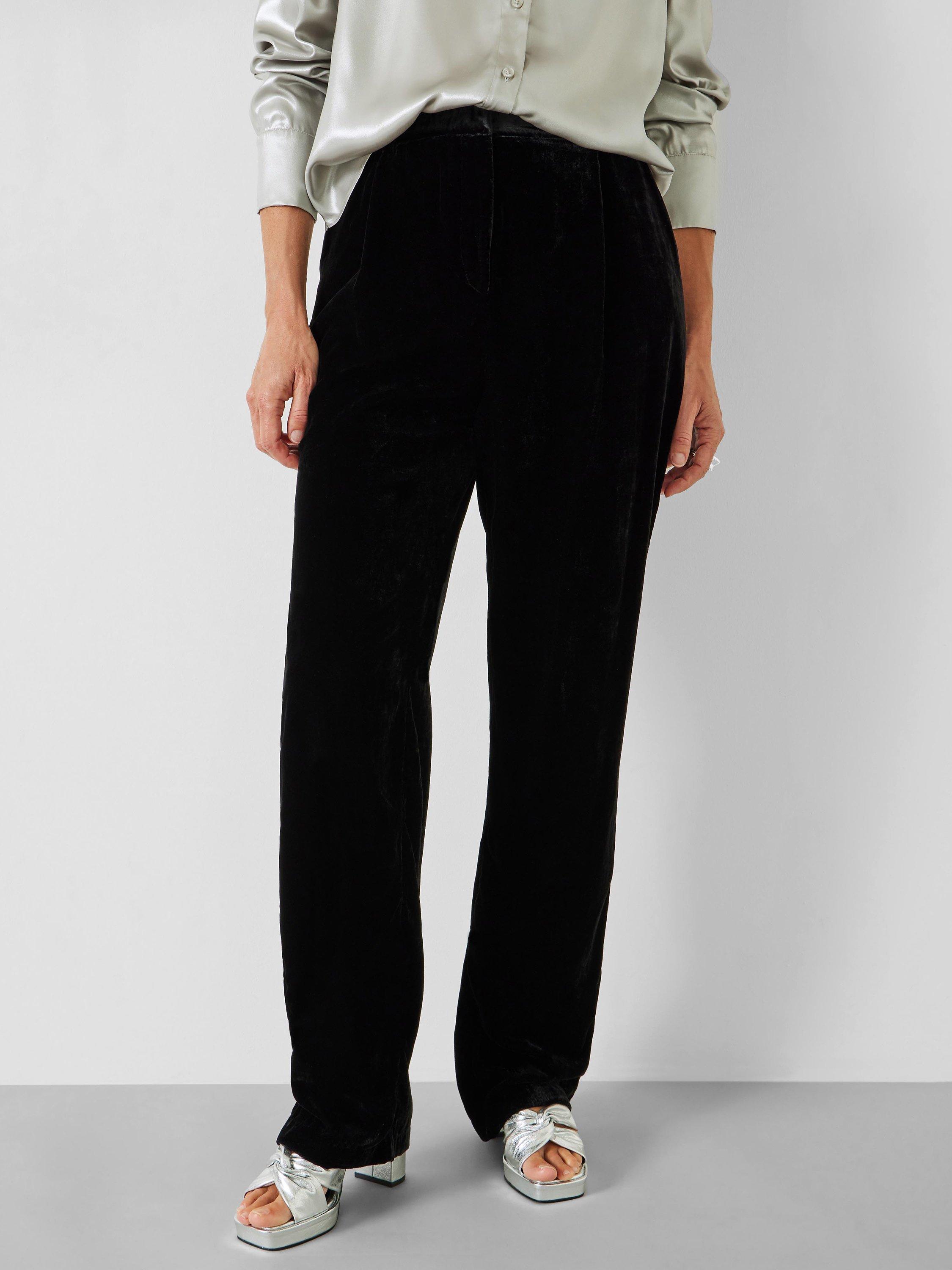 HUSH Carina Velvet Trousers