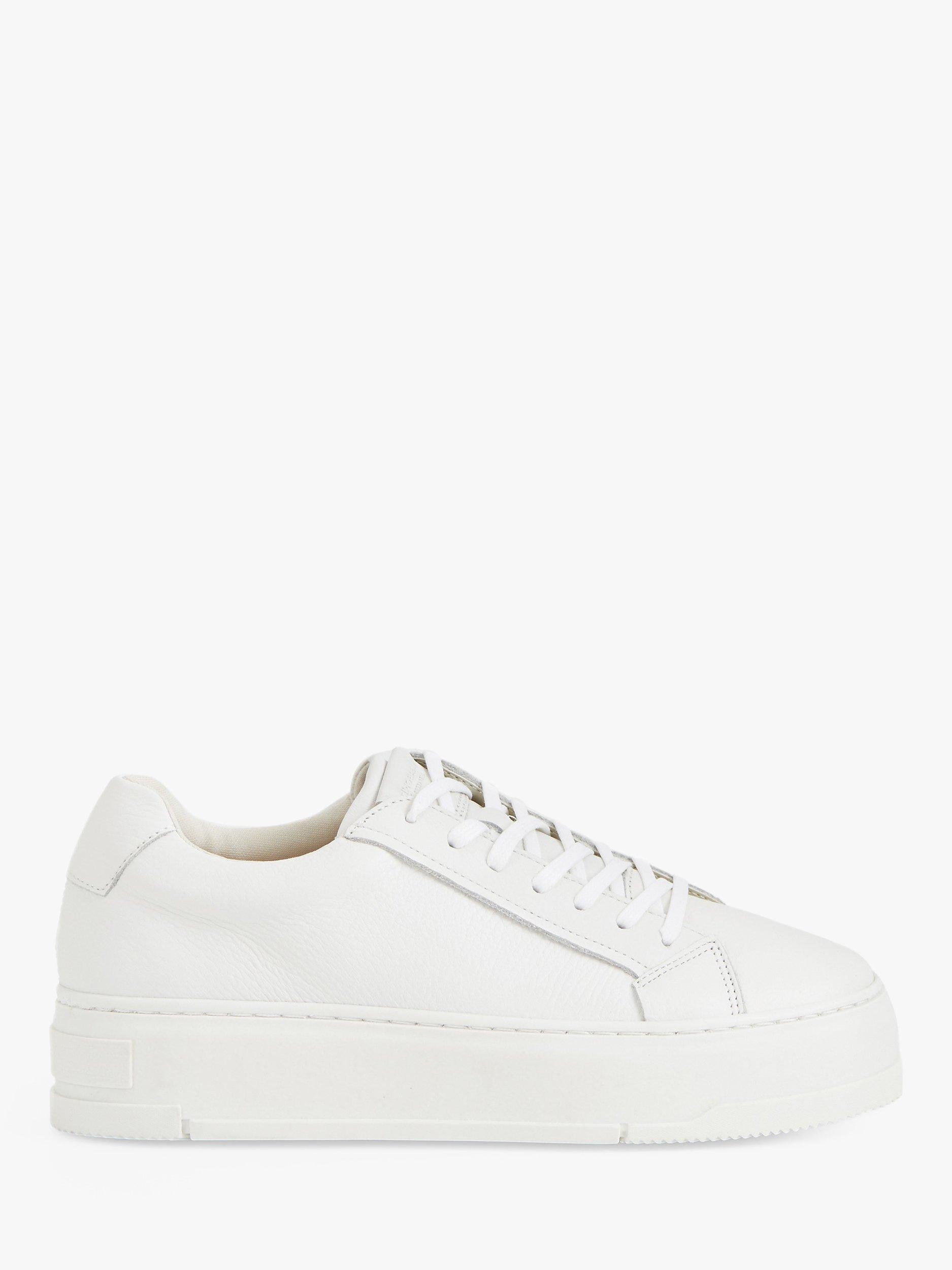 Product image 1 of 3, which shows Vagabond Shoemakers Judy Leather Trainers, White, 4