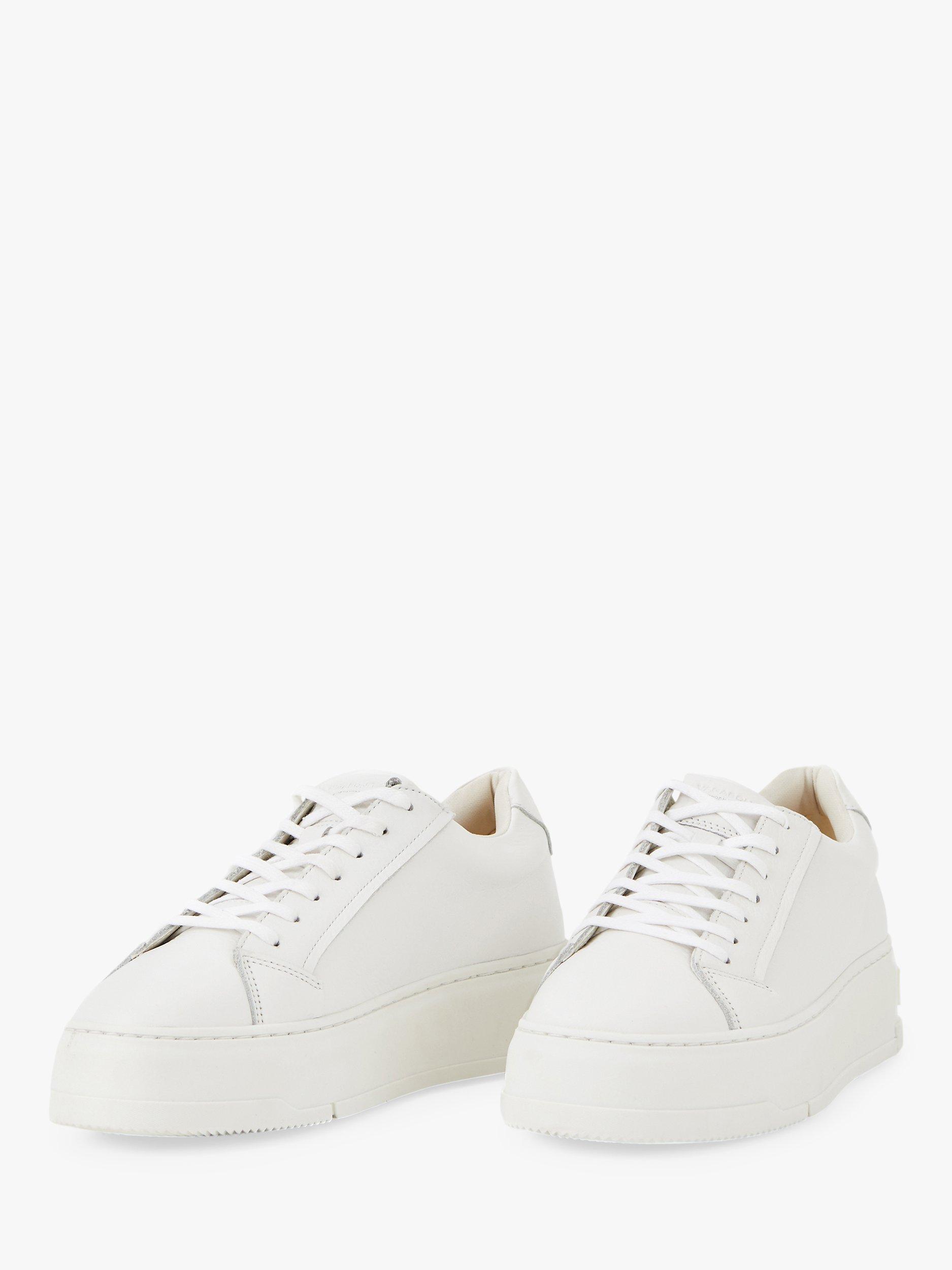 Product image 2 of 3, which shows Vagabond Shoemakers Judy Leather Trainers, White, 4