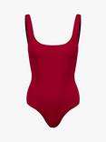 Davy J The Classic Crossback Swimsuit, Red