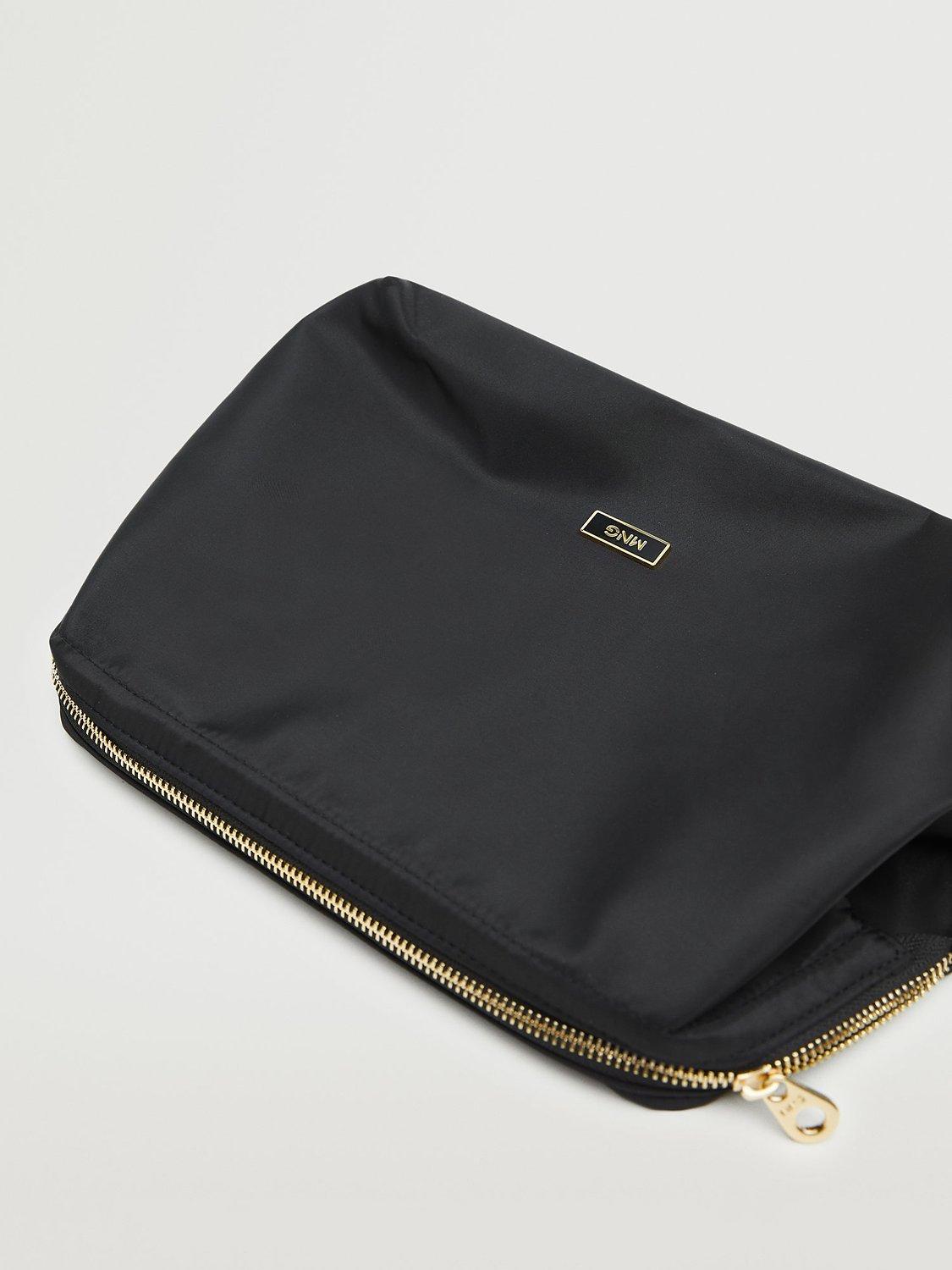 Mango Tere Toiletry Bag, Black