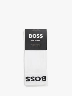 HUGO BOSS Business Men's Socks - view 2, White