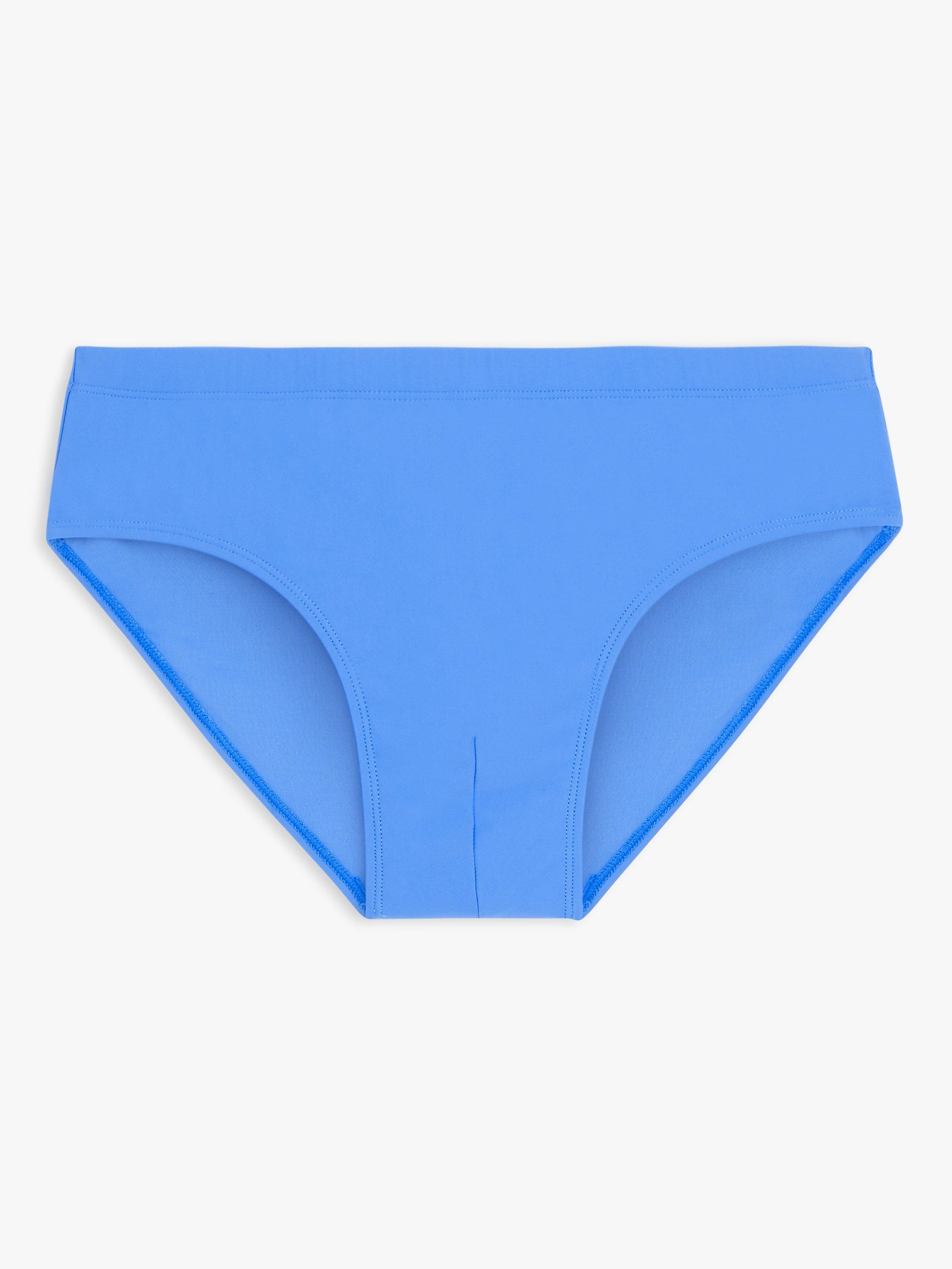 John Lewis ANYDAY Men's Swim Briefs, Blue, Blue