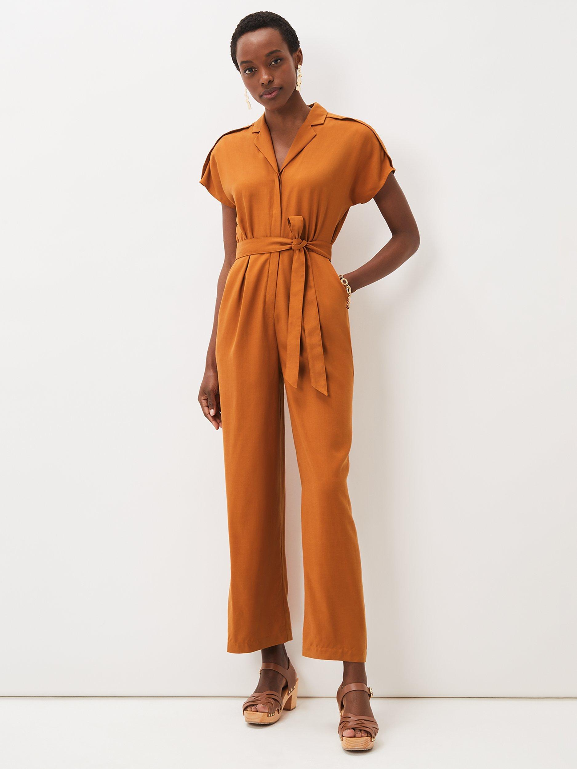 Phase eight orange jumpsuit on sale