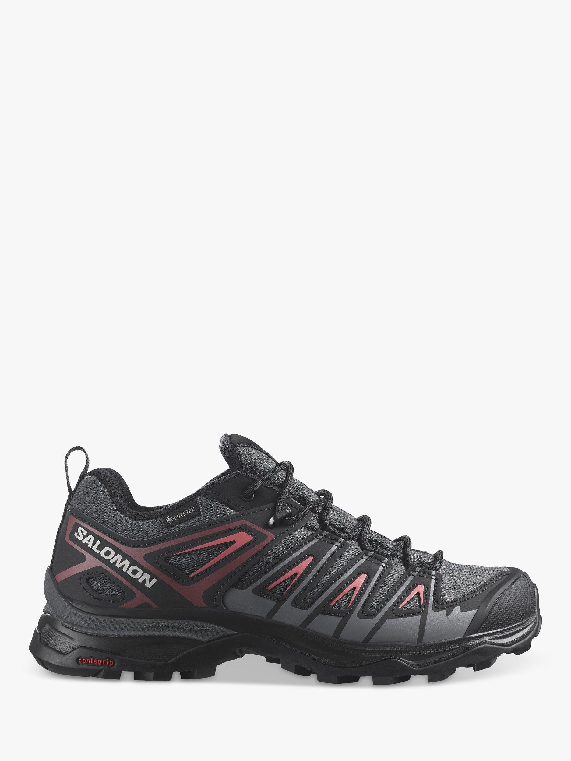 Salomon X Ultra Pioneer Aero Women's Waterproof Hiking Shoes, Black/Tea Rose