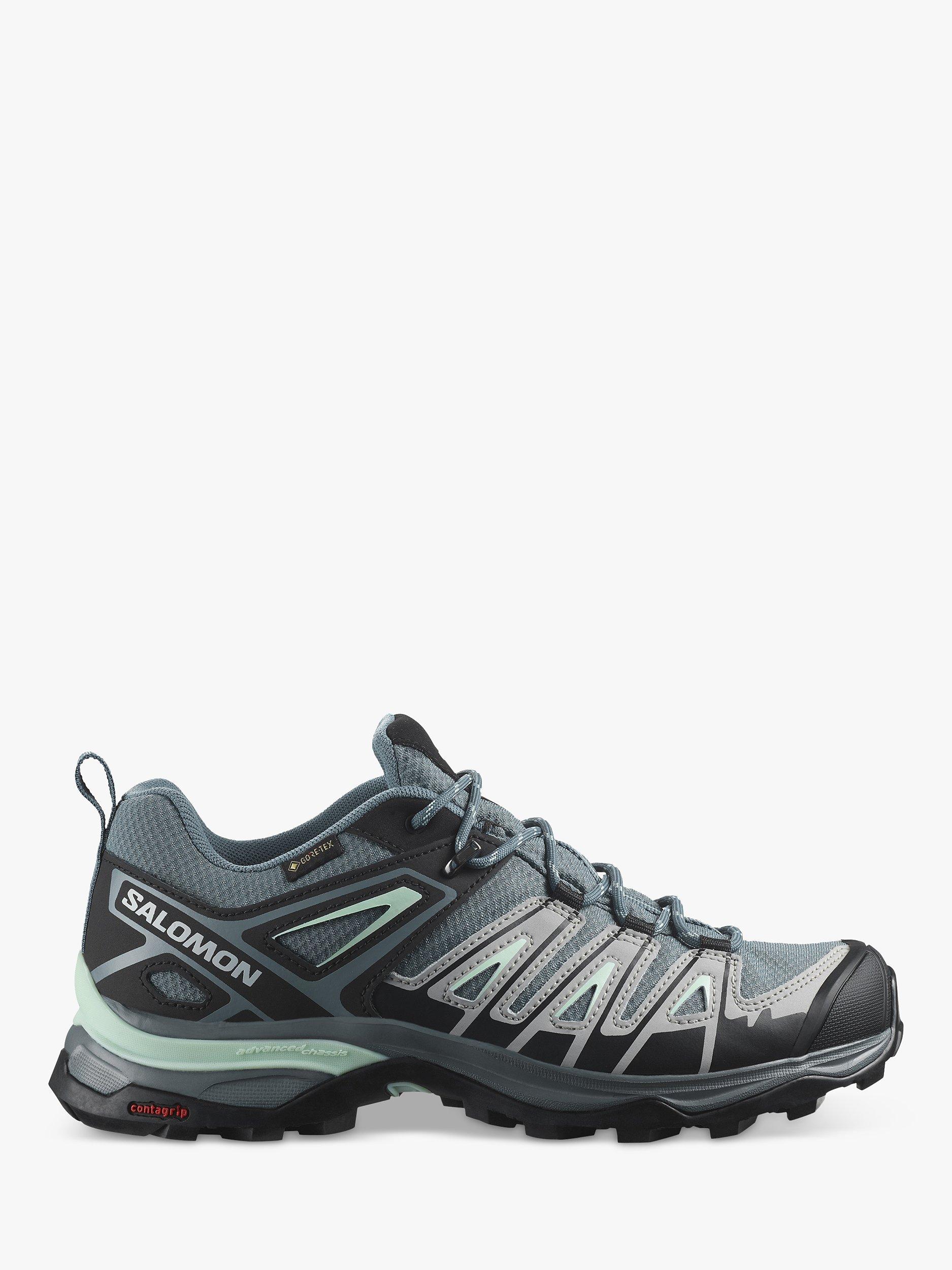 Salomon X Ultra Pioneer Aero Women's Waterproof Hiking Shoes, Stormy Weather/Yucca
