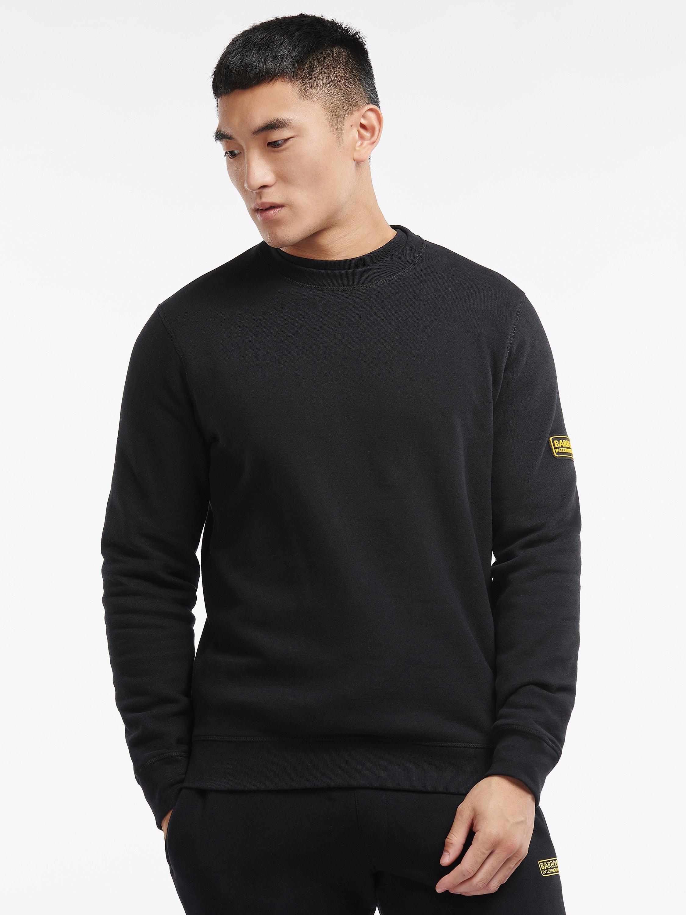 Barbour International Badge Jumper, Black
