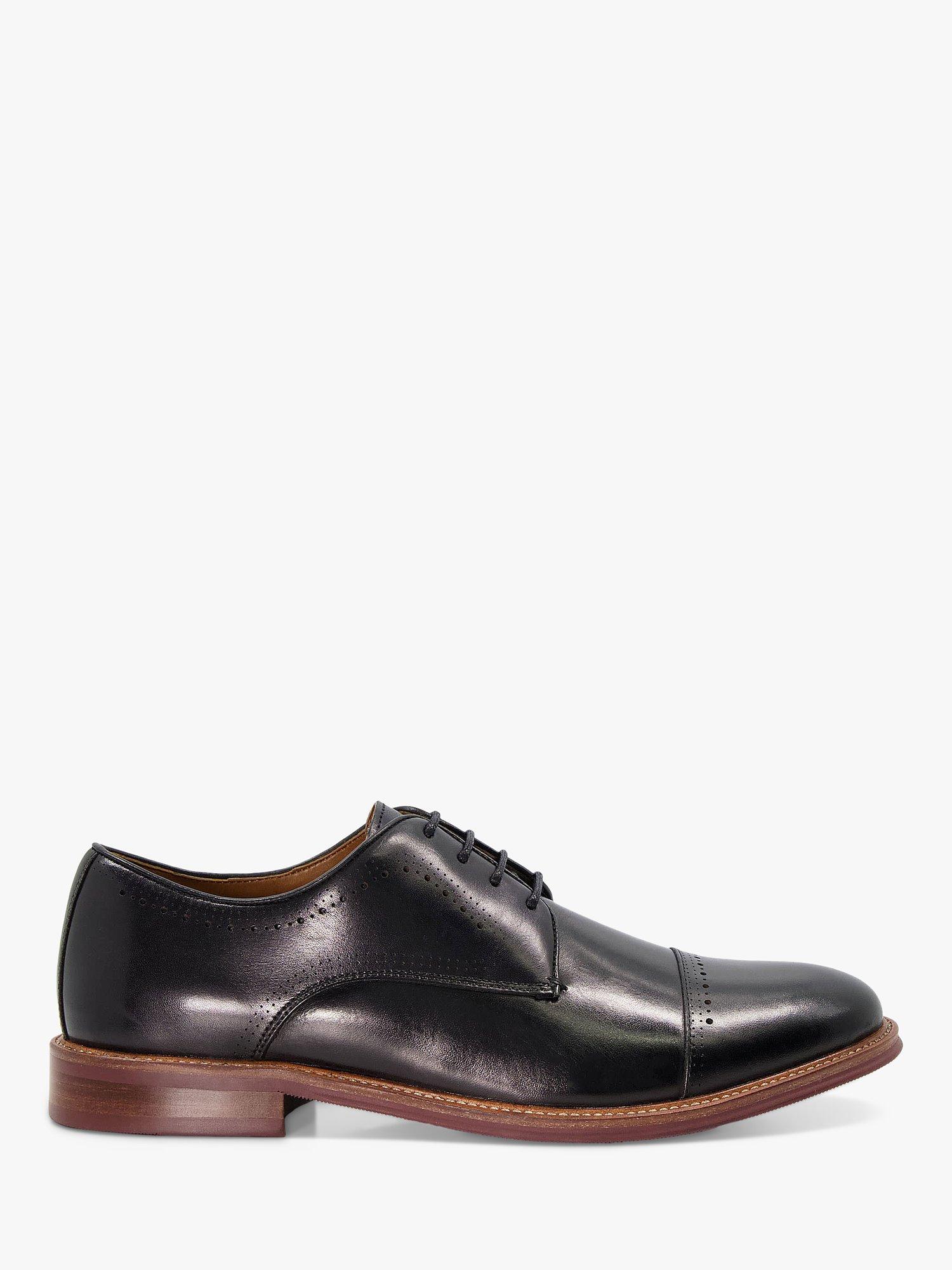 Dune Savion Leather Derby Shoes