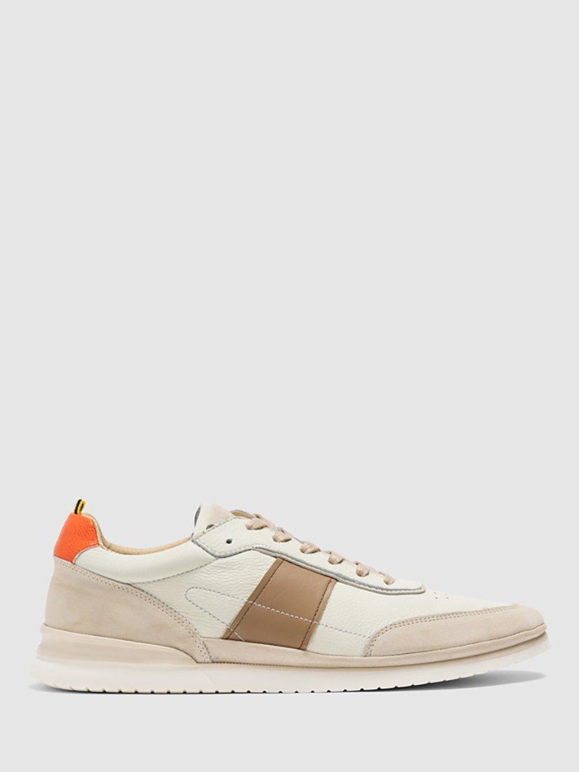 Rodd & Gunn Parnell Lace Up Trainers, Ecru