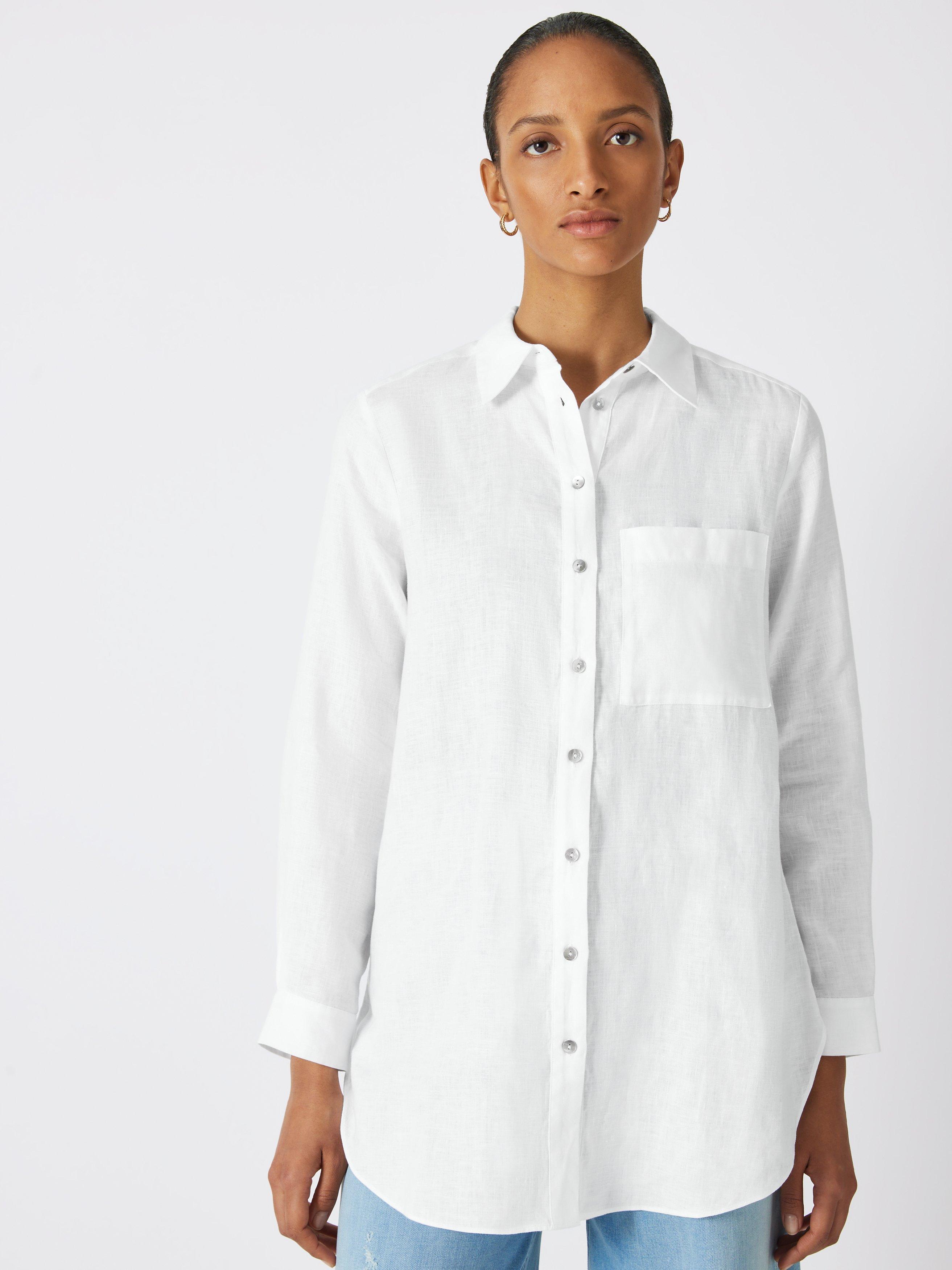 John Lewis Longline Linen Shirt