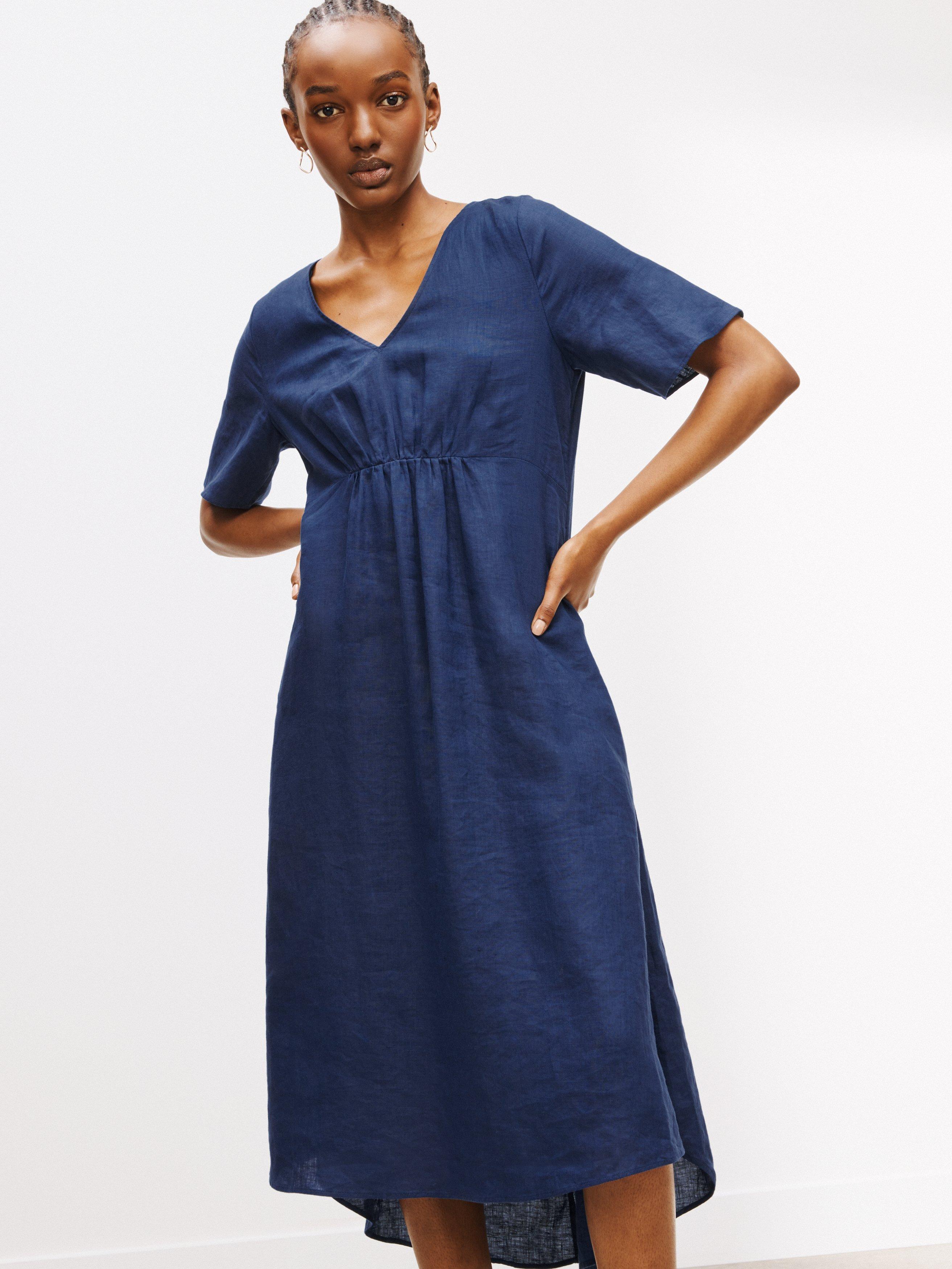 John Lewis V-Neck Linen Dress