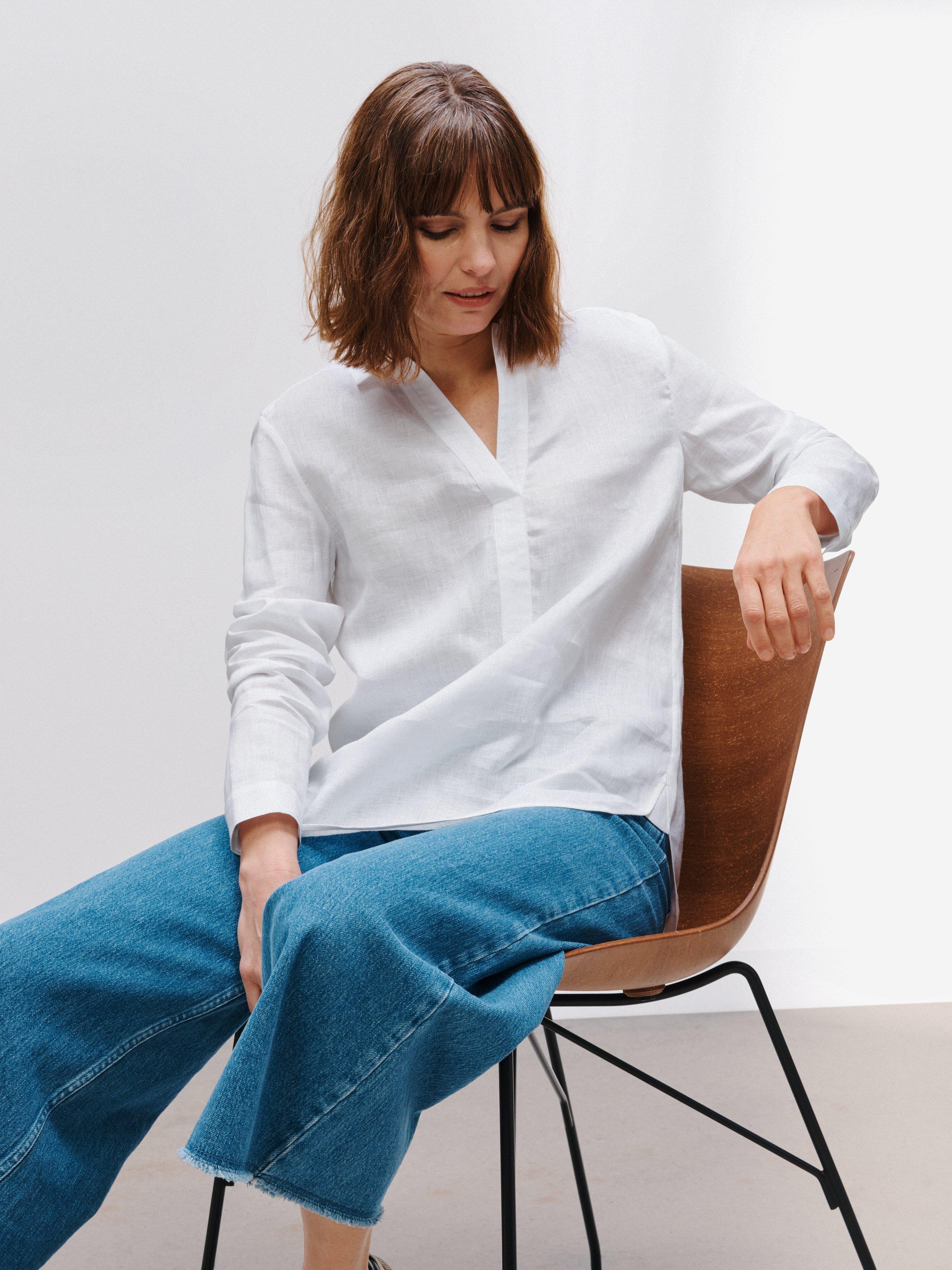 John Lewis Linen Tunic Top
