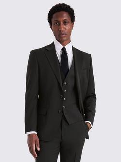Moss Tailored Fit Performance Suit Jacket, Black