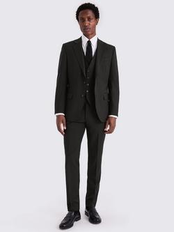 Moss Tailored Fit Performance Suit Jacket - view 2, Black