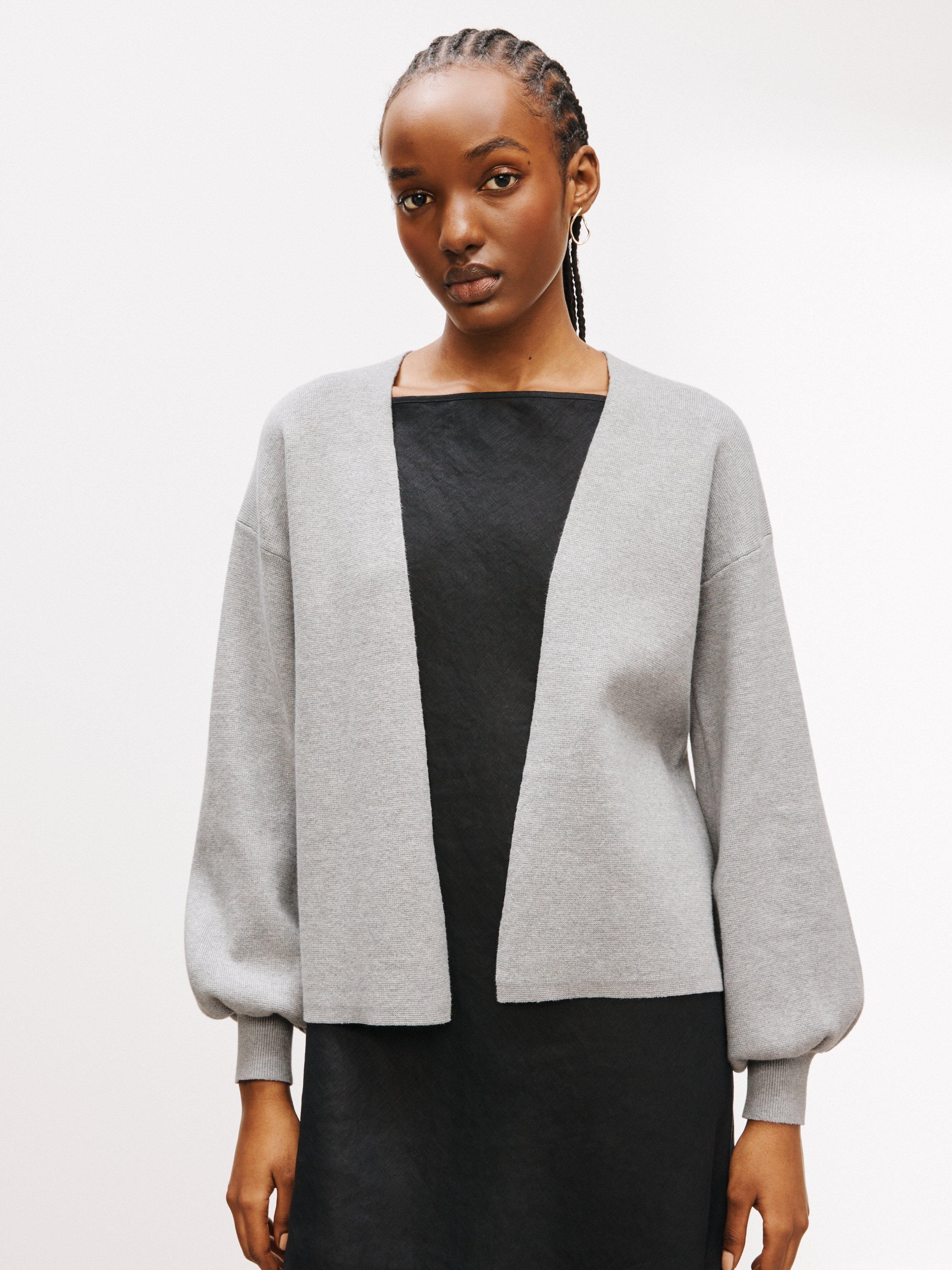 John Lewis Edge to Edge Cotton Cardigan