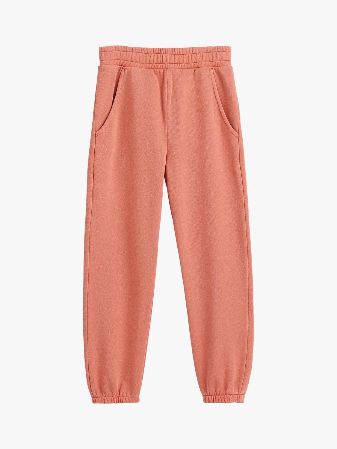 Product image 1 of 4, which shows Whistles Kids' Sawyer Jersey Joggers, Red, 3-4 years