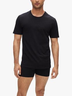 BOSS Cotton Crew Neck Lounge T-Shirts, Pack of 3 - view 2, Black/Grey/White