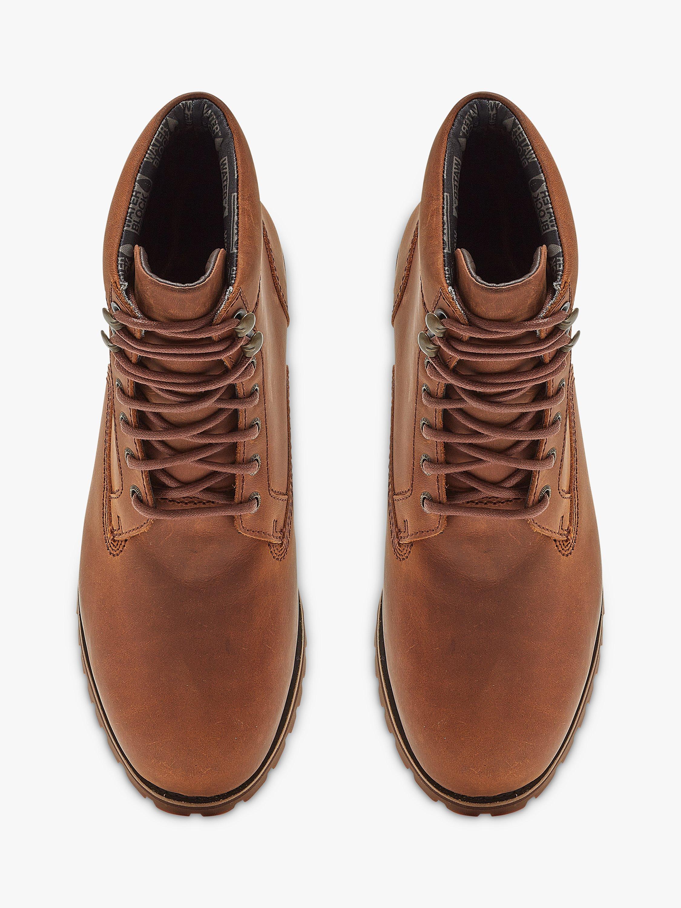 Product image 3 of 4, which shows Chatham Standen Leather Ankle Boots, Walnut, 6S