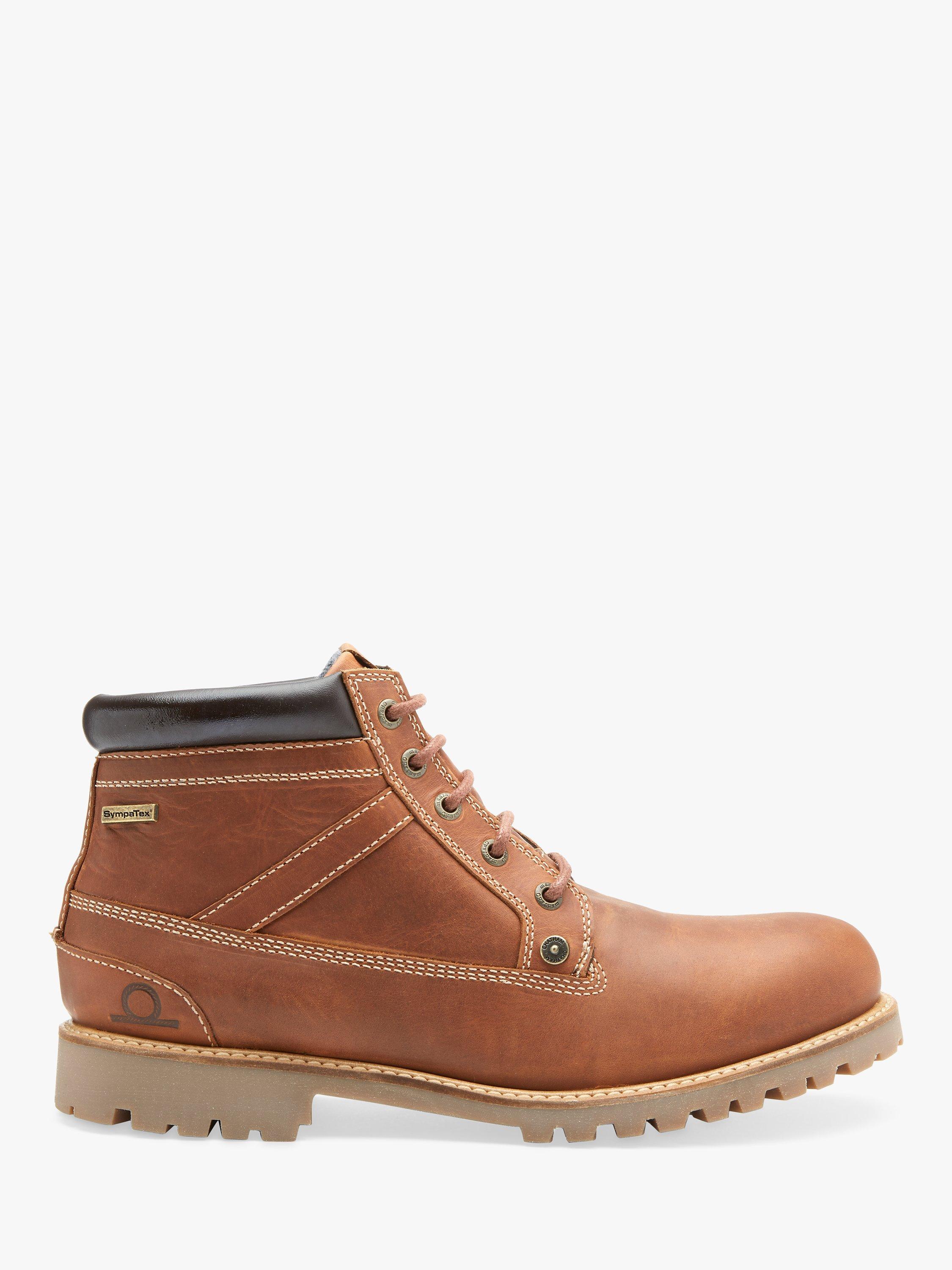 Chatham Grampian Leather Padded Ankle Boots, Tan