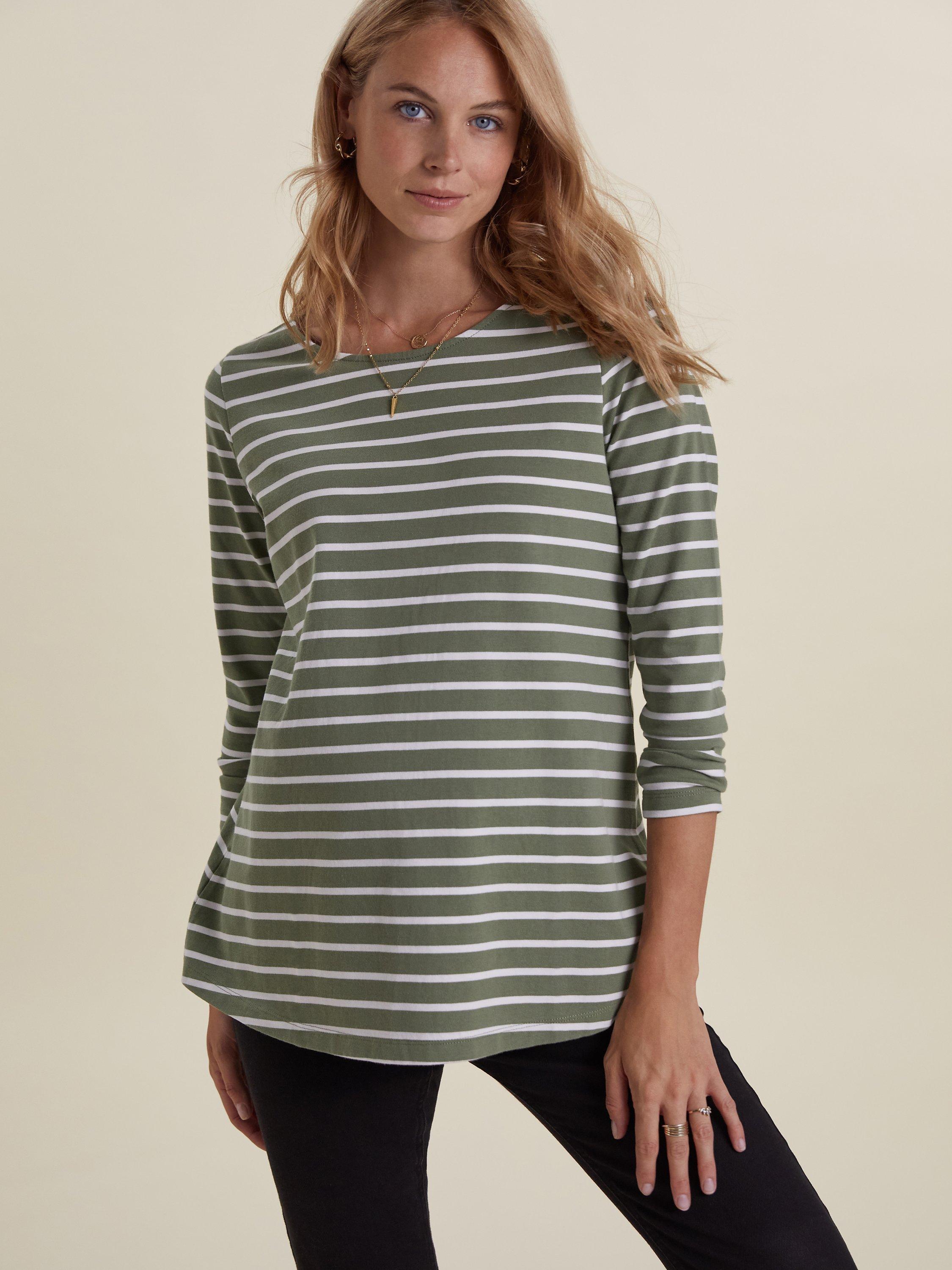 Isabella Oliver Arden Breton Stripe Maternity Top
