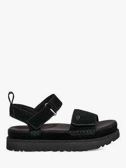 UGG Goldenstar Platform Sandals, Black
