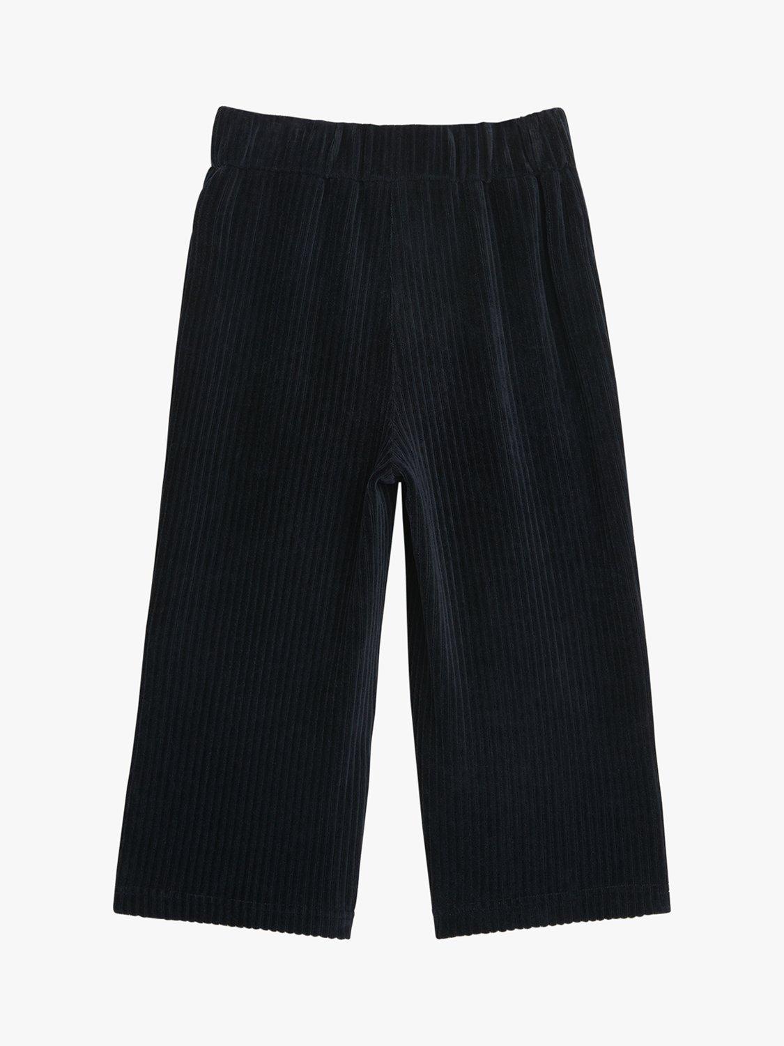 Product image 6 of 7, which shows Whistles Kids' Corduroy Trousers, Navy, 3-4 years