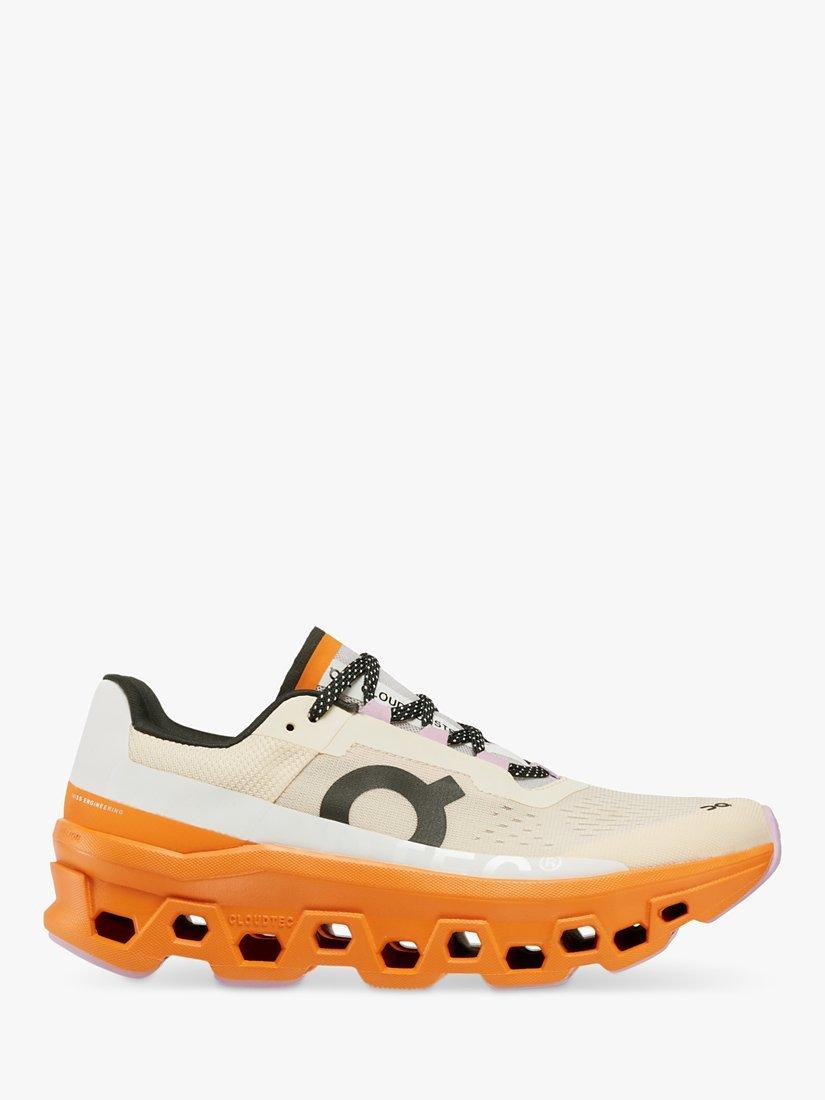 On Cloudmonster Women's Running Shoes, Fawn | Turmeric