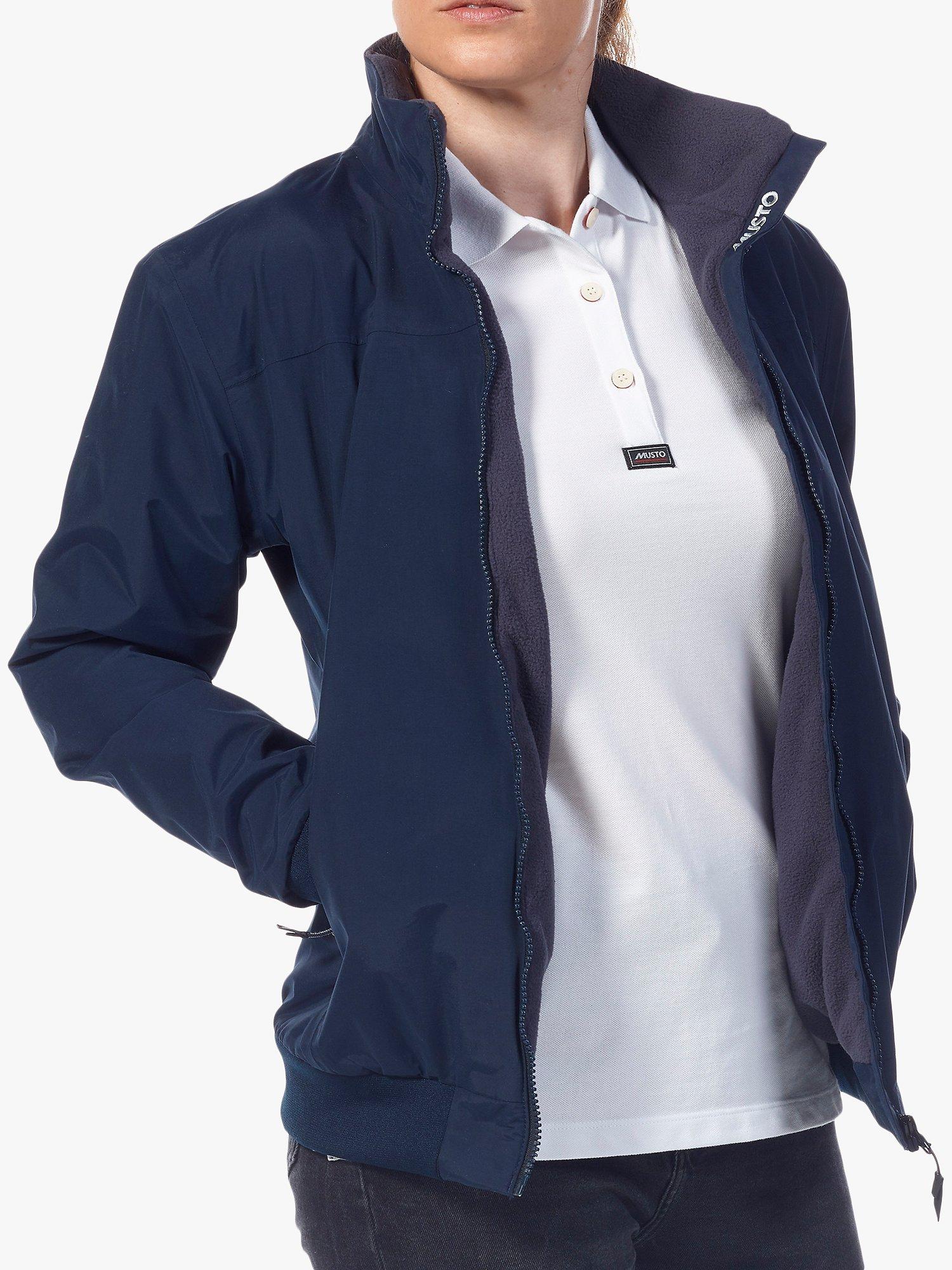 Product image 4 of 6, which shows Musto Classic Snug Blouson 2.0 Women's Jacket, Navy/Carbon, 12