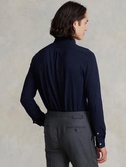 Polo Ralph Lauren Featherweight Mesh Oxford Shirt - view 2, Aviator Navy