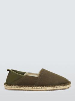 John Lewis Espadrilles, Olive