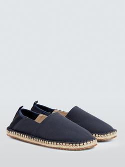 John Lewis Espadrilles - view 2, Navy