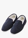 Celtic & Co. Men's Windsor Sheepskin Slippers, Navy