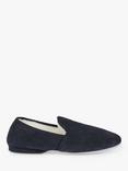 Celtic & Co. Men's Windsor Sheepskin Slippers, Navy