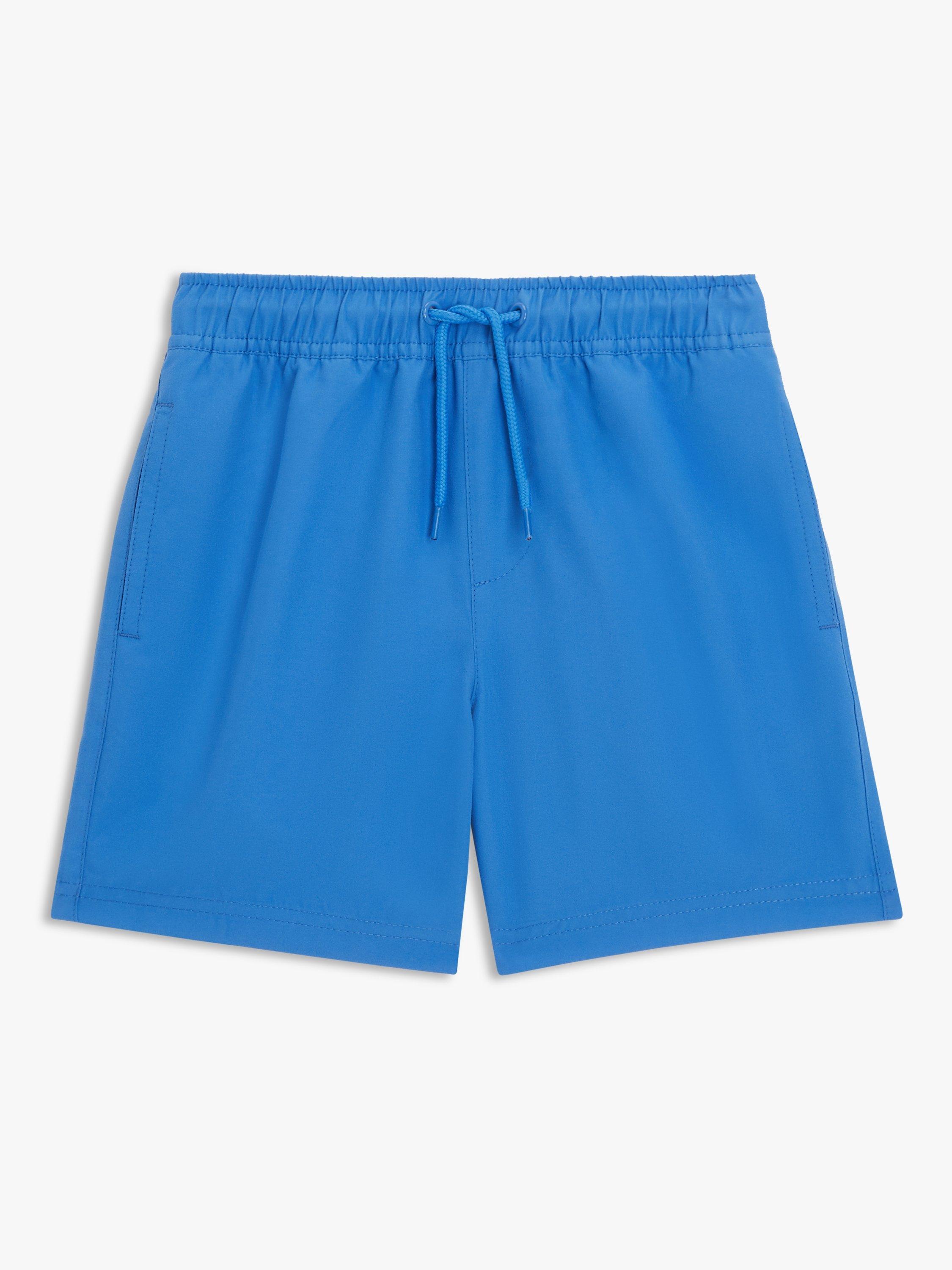 John Lewis ANYDAY Kids' Plain Swim Shorts, Blue